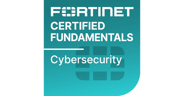 Fortinet Certified Fundamentals Cybersecurity